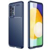 Ударозахисний чохол HMC Carbon Fiber Texture Samsung Galaxy A53 5G - синій