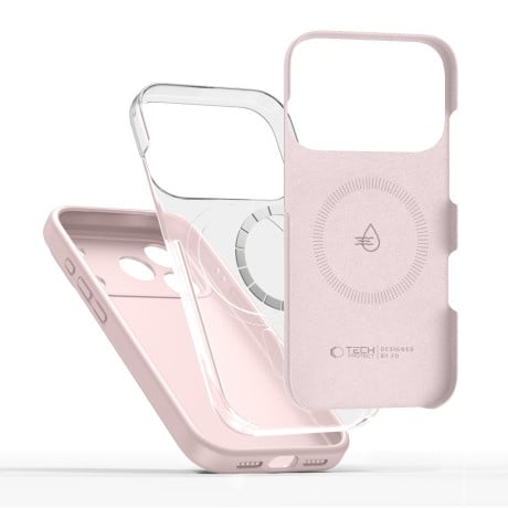 Чохол Tech-Protect Silicone MagSafe на iPhone 17 Pro Max - Pink