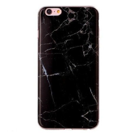 TPU Чехол Marbling Черный для iPhone 6/ 6S