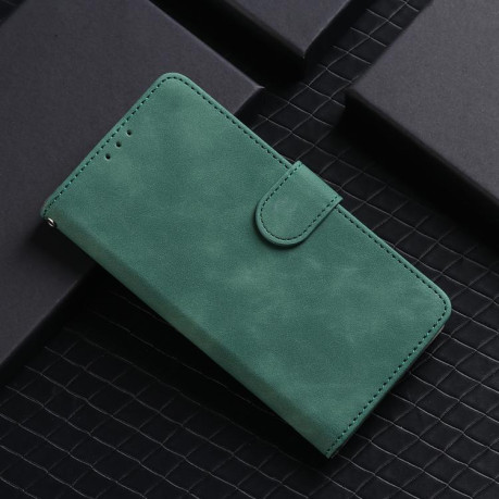 Чехол-книжка Retro Skin Feel Business Magnetic на OnePlus 13T - зеленый