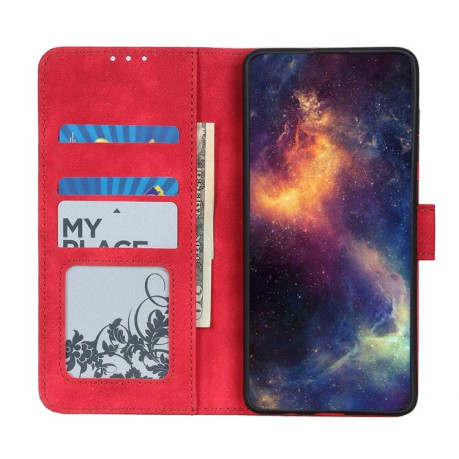 Чехол-книжка Antelope Texture на Xiaomi Mi 10T Lite - красный