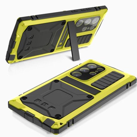 Противоударный чехол R-JUST Life Waterproof для Samsung Galaxy S25 Ultra 5G - желтый