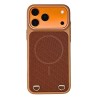 Тканинний чохол Skin Feel PC + Technology Cloth Magnetic з софт-тач покриттям для iPhone 18 Pro Max/17 Pro Max — пісочно-золотий