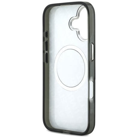 Оригинальный чехол Karl Lagerfeld IML Choupette Head Logo с MagSafe на iPhone 17 - Black