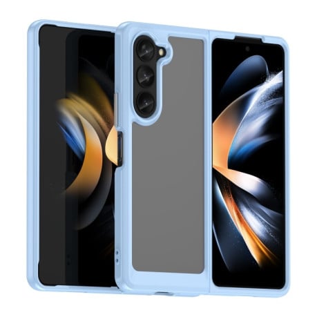 Протиударний чохол Colorful Acrylic Series Samsung Galaxy Fold 5 - синій