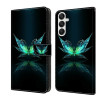 Чохол-книжка Crystal 3D Shockproof Protective Leather для Samsung Galaxy A35 5G - Reflection Dutterfly