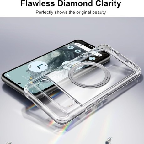 Ультратонкий чохол Transparent Frosted MagSafe для Google Pixel 8а 