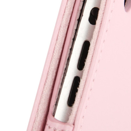 Чохол-книжка Litchi Texture 2-fold на iPad mini 1/2/3 - рожевий
