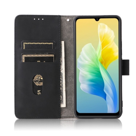 Чохол-книжка Buckle Calf Texture для Vivo S10e/V23e - чорний