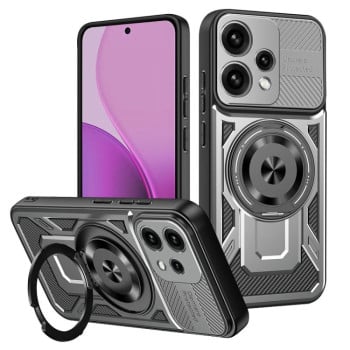 Протиударний чохол Armor Rotating Holder MagSafe для OPPO Reno15 Global / Reno 15C — сірий