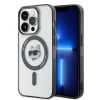 Оригінальний чохол Karl Lagerfeld IML Choupette MagSafe для iPhone 15 Pro Max - Black(KLHMP15XHCHNOTK)