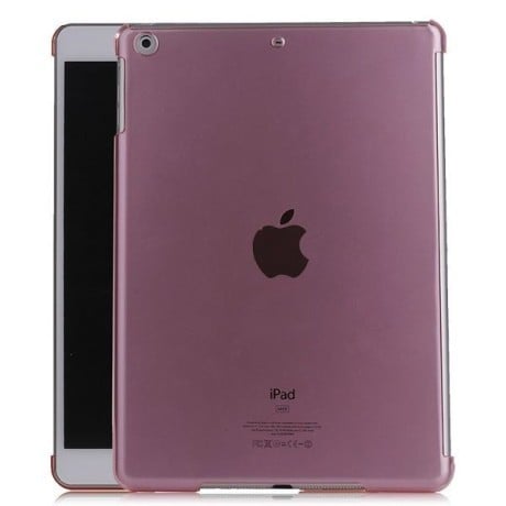 Ультратокий Пластиковый Чехол Slim Smooth розовый для iPad Air