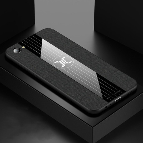 Чохол протиударний XINLI Stitching Cloth на OPPO A3 - чорний