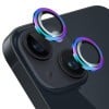 Захисне скло на камеру ENKAY AR Anti-reflection Camera Lens для iPhone 15/15 Plus - різнокольорове