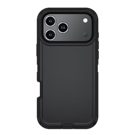 Противоударный чехол Kalebol Shockproof гибрид на iPhone 17 Pro Max - черный