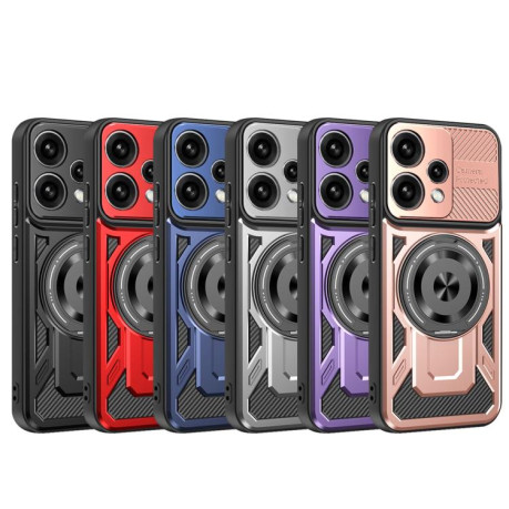 Протиударний чохол Armor Rotating Holder MagSafe для OPPO Reno15 Global / Reno 15C — фіолетовий