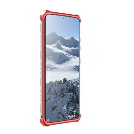 Протиударний чохол Explorer Series на Samsung Galaxy S21 Ultra - червоний