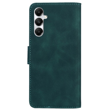 Чехол-книжка Skin Feel Pure Color для Samsung Galaxy A05s - зеленый