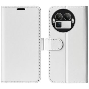 Чехол-книжка R64 Texture Horizontal Flip Leather для Realme GT 8 Pro 5G Global — белый