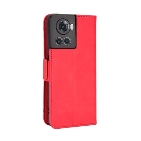 Чохол-книжка Skin Feel Calf на OnePlus Ace 5G / 10R - червоний