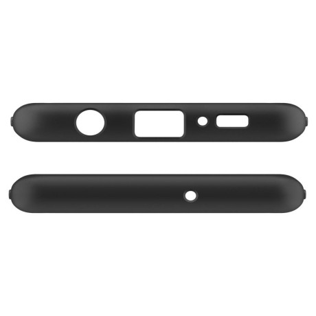 Оригинальный чехол Spigen Silicone Fit для Samsung Galaxy S10+ Plus Black