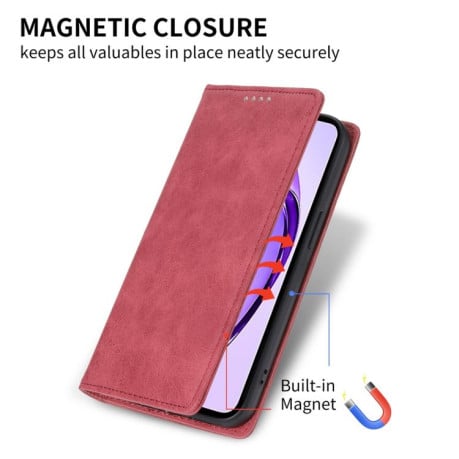 Чохол-книжка Business Solid Color із захистом від сканування RFID на Xiaomi Redmi 15C 5G / 4G EU 173mm / Poco C85 5G - червоний