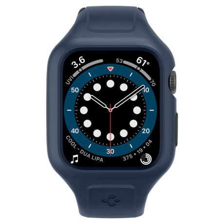 Оригинальный ремешок SPIGEN LIQUID AIR для Apple Watch 4/5/6 / SE (44mm) - Blue