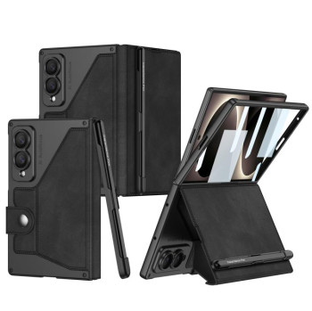 Чохол-книжка Gkk Integrated Armor з відділом на Samsung Galaxy Fold8 5G — чорний