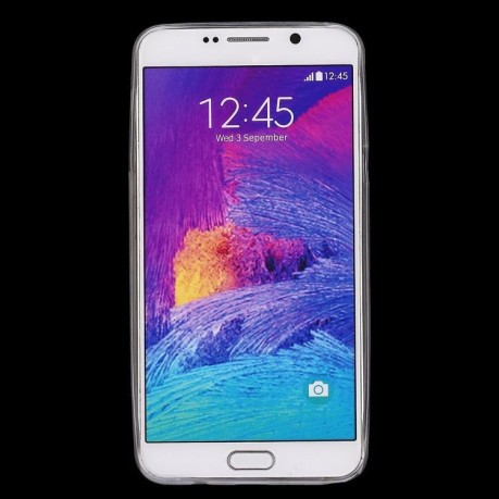 Ультратонкий чехол на Samsung Galaxy Note 5 -прозрачный