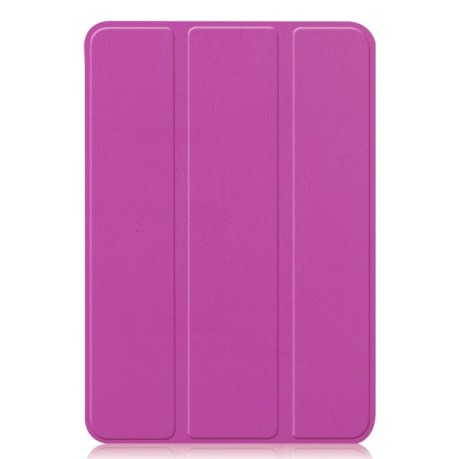 Чехол-книжка Custer Texture на iPad mini 6 - фиолетовый