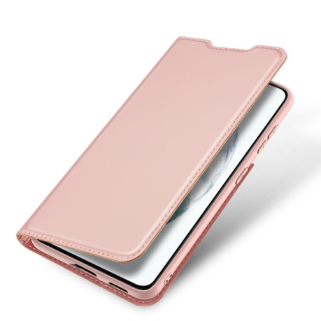 Чехол-книжка DUX DUCIS Skin Pro Series на Samsung Galaxy S21 FE - розовое золото