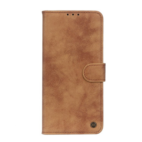 Чехол-книжка Antelope Texture на iPhone 13 mini - коричневый