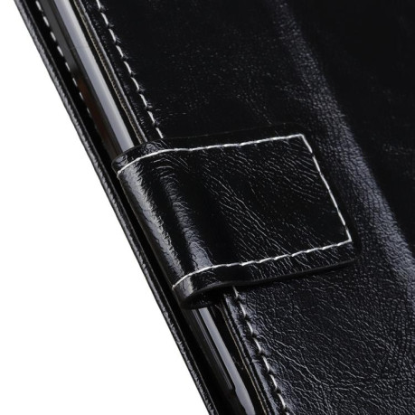 Чохол-книжка Magnetic Retro Crazy Horse Texture на Xiaomi Redmi Note 14 4G 164.84mm - чорний