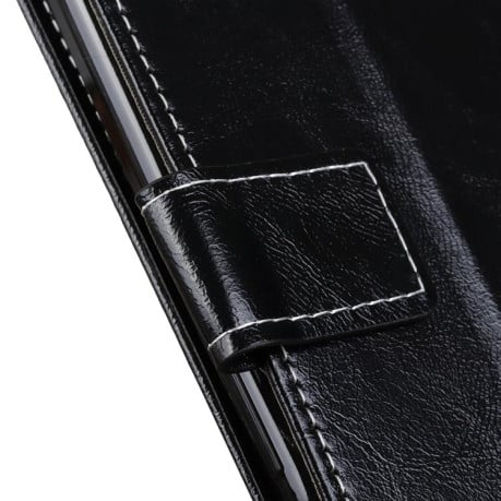 Чехол-книжка Magnetic Retro Crazy Horse Texture на Xiaomi 15T 5G - черный