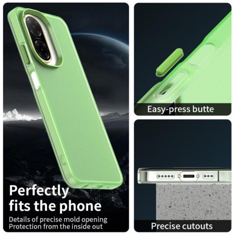 Противоударный чехол Candy Series для Xiaomi Redmi A5 4G 171.7mm / Xiaomi Poco C71 - зеленый