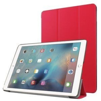 Чехол Custer Texture Three-folding Sleep / Wake-up красный для iPad Pro 9.7