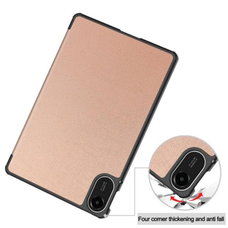 Чехол 3-fold Smart Cover для Xiaomi Redmi Pad 2 - золото