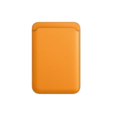 Магнитный чехол-кошелек Holder Magsafing для iPhone 12 mini / iPhone 12 / iPhone 12 Pro / iPhone 12 Pro Max - желтый