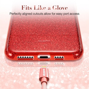 Чехол ESR Makeup Series на Айфон11 Pro Max -красный