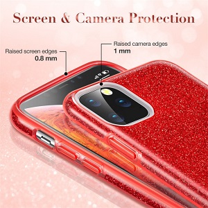 Чохол ESR Makeup Series на iPhone 11 Pro-червоний