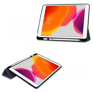 Чехол- книжка Custer Texture Horizontal Flip Smart для Айпад 10.2-  розово-красный Чехол- книжка Custer Texture Horizontal Flip Smart для Айпад 10.2- розово-красный