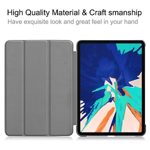 Чехол-книжка Custer Pattern на iPad Pro 12.9 inch 2020 -розовое золото