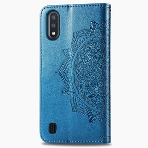 Mandala на Самсунг Галакси A01- синий