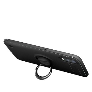 Metal Ring Holder 360 Degree Rotating для Самсунг Галакси А01-синий