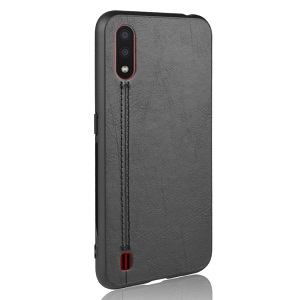 Ударозахисний чохол Sewing Cow Pattern на Samsung Galaxy A01-чорний Ударозахисний чохол Sewing Cow Pattern на Samsung Galaxy A01-чорний