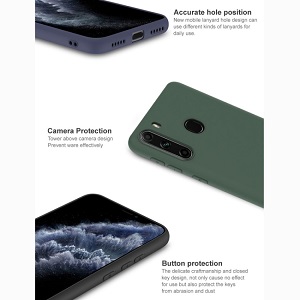 Ударозахисний Чохол IMAK UC-1 Series для Samsung A21 - чорний