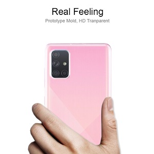 Ультратонкий силиконовый прозрачный Чехол на Samsung Galaxy A71