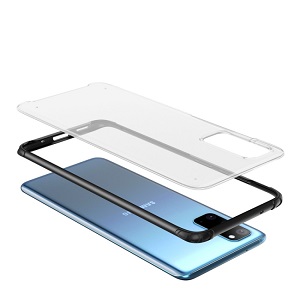 Ударозахисний чохол Four-corner для Samsung Гелексі S20-чорний