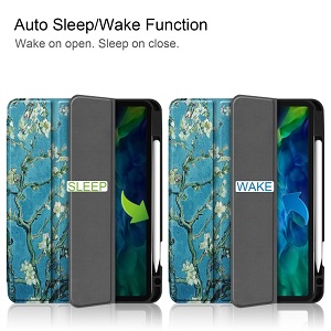 Чохол-книжка Fabric Denim на Айпад Про 11 inch 2020 -Apricot Blossom