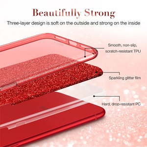 Чехол ESR Makeup Series для Айфон11-красный